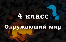 ВПР Окружающий мир 4 класс 2016 год